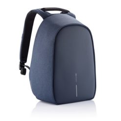 Bobby Hero XL plecak chroniący przed kieszonkowcami z nadrukiem Twojego logo, materiał: pu, rpet, kolor: niebieski