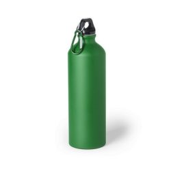 Butelka sportowa 800 ml z nadrukiem Twojego logo, materiał: aluminium, kolor: zielony