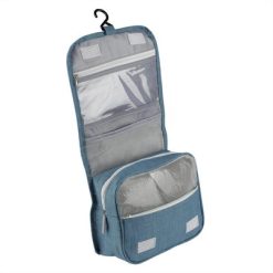 Kosmetyczka | Gloria z nadrukiem Twojego logo, materiał: poliester, kolor: niebieski