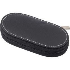 Zestaw do manicure z nadrukiem Twojego logo, materiał: plastik, pvc, stal nierdzewna, stal, kolor: czarny