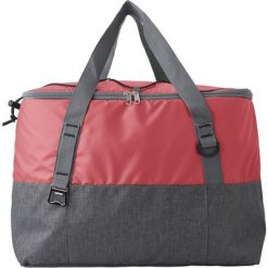 Torba termoizolacyjna z nadrukiem Twojego logo, materiał: peva, polycanvas, pianka, kolor: czerwony