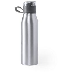 Butelka sportowa 700 ml z nadrukiem Twojego logo, materiał: aluminium, kolor: srebrny