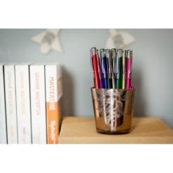 Długopis | Jones z nadrukiem Twojego logo, materiał: aluminium, kolor: granatowy