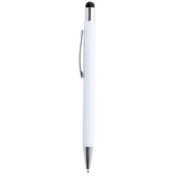 Długopis, touch pen z nadrukiem Twojego logo, materiał: aluminium, kolor: czarny