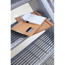 Korkowa teczka konferencyjna ok. A5 z notatnikiem z nadrukiem Twojego logo, materiał: pu, korek, kolor: neutralny