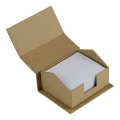 Zestaw do notatek "domek", notatnik, karteczki samoprzylepne | Oliver z nadrukiem Twojego logo, materiał: karton, papier, pet, kolor: neutralny