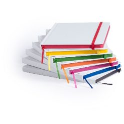 Notatnik A5 z nadrukiem Twojego logo, materiał: karton, kolor: czarny