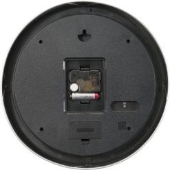 Zegar ścienny, stacja pogodowa z nadrukiem Twojego logo, materiał: plastik, aluminium, kolor: srebrny Zegar ścienny, stacja pogodowa z nadrukiem Twojego logo, materiał: plastik, aluminium, kolor: srebrny