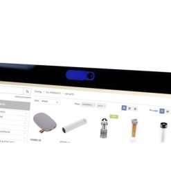 Zasłona na kamerę internetową | Marick z nadrukiem Twojego logo, materiał: plastik, kolor: biały