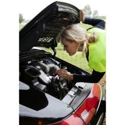 Brelok karabińczyk, lampka LED z nadrukiem Twojego logo, materiał: metal, plastik, aluminium, kolor: czarny