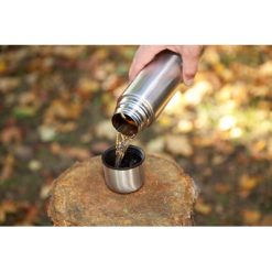 Termos 1000 ml z nadrukiem Twojego logo, materiał: plastik, stal nierdzewna, stal, kolor: srebrny Termos 1000 ml z nadrukiem Twojego logo, materiał: plastik, stal nierdzewna, stal, kolor: srebrny