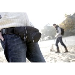 Saszetka zapinana w pasie z nadrukiem Twojego logo, materiał: metal, poliester, nylon, kolor: czarny