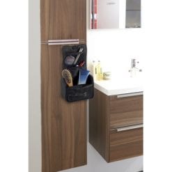 Kosmetyczka z nadrukiem Twojego logo, materiał: metal, poliester, kolor: czarny