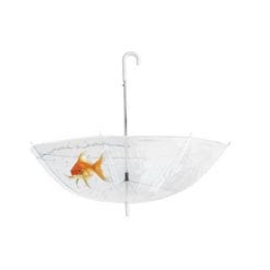 Parasol automatyczny z nadrukiem Twojego logo, materiał: metal, plastik, poe, kolor: biały