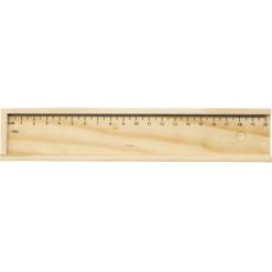 Zestaw szkolny, piórnik z nadrukiem Twojego logo, materiał: metal, plastik, drewno, kolor: drewno