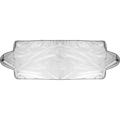 Osłona przeciwsłoneczna do samochodu, składana z nadrukiem Twojego logo, materiał: pvc, nylon, kolor: srebrny