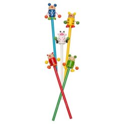 Ołówek "zwierzątka" | Caden z nadrukiem Twojego logo, materiał: drewno, nylon, kolor: neutralny