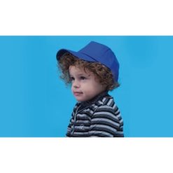 Czapka z daszkiem, rozmiar dziecięcy z nadrukiem Twojego logo, materiał: bawełna, kolor: biały Czapka z daszkiem, rozmiar dziecięcy z nadrukiem Twojego logo, materiał: bawełna, kolor: biały