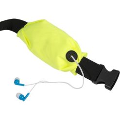 Nieprzemakalna saszetka z nadrukiem Twojego logo, materiał: poliester, kolor: żółty