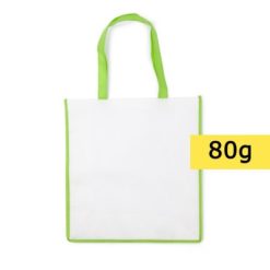 Torba na zakupy z nadrukiem Twojego logo, materiał: non-woven, kolor: jasnozielony