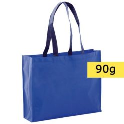 Torba na zakupy z nadrukiem Twojego logo, materiał: non-woven, kolor: granatowy