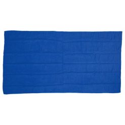 Ręcznik z nadrukiem Twojego logo, materiał: mikrofibra, kolor: granatowy