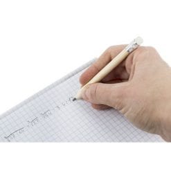 Mini ołówek | Firo z nadrukiem Twojego logo, materiał: drewno, kolor: neutralny