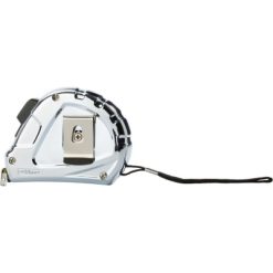 Miara 5m z nadrukiem Twojego logo, materiał: metal, plastik, kolor: srebrny