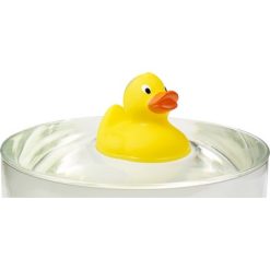 Gumowa kaczka do kąpieli z nadrukiem Twojego logo, materiał: pvc, kolor: żółty