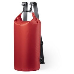 Wodoodporna torba, worek z nadrukiem Twojego logo, materiał: ripstop, kolor: czerwony
