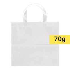 Torba na zakupy z nadrukiem Twojego logo, materiał: non-woven, kolor: biały