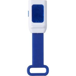 Lampka rowerowa z nadrukiem Twojego logo, materiał: plastik, silikon, kolor: granatowy