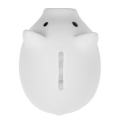 Skarbonka "świnka" z nadrukiem Twojego logo, materiał: pvc, kolor: biały