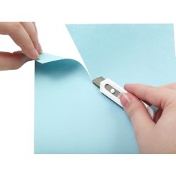 Mały nóż do tapet z nadrukiem Twojego logo, materiał: plastik, stal, kolor: biały