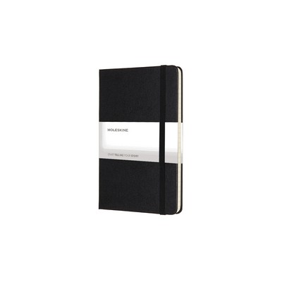 MOLESKINE Notatnik ok. B6 z nadrukiem Twojego logo, materiał: papier, pp, kolor: czarny MOLESKINE Notatnik ok. B6 z nadrukiem Twojego logo, materiał: papier, pp, kolor: czarny