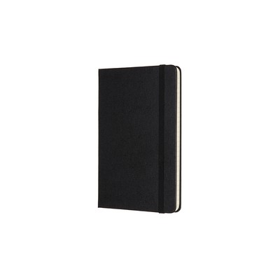 MOLESKINE Notatnik ok. B6 z nadrukiem Twojego logo, materiał: papier, pp, kolor: czarny MOLESKINE Notatnik ok. B6 z nadrukiem Twojego logo, materiał: papier, pp, kolor: czarny