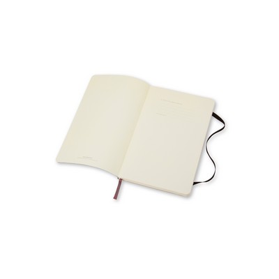 MOLESKINE Notatnik ok. A6 z nadrukiem Twojego logo, materiał: pu, papier, kolor: czarny MOLESKINE Notatnik ok. A6 z nadrukiem Twojego logo, materiał: pu, papier, kolor: czarny