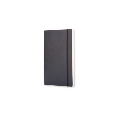 MOLESKINE Notatnik ok. A6 z nadrukiem Twojego logo, materiał: pu, papier, kolor: czarny MOLESKINE Notatnik ok. A6 z nadrukiem Twojego logo, materiał: pu, papier, kolor: czarny