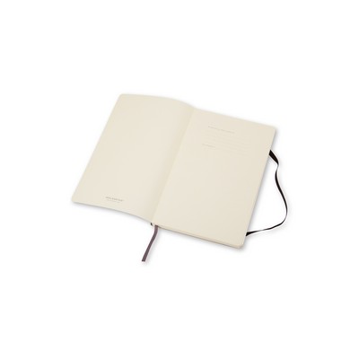 MOLESKINE Notatnik ok. A6 z nadrukiem Twojego logo, materiał: pu, papier, kolor: czarny MOLESKINE Notatnik ok. A6 z nadrukiem Twojego logo, materiał: pu, papier, kolor: czarny