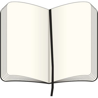 MOLESKINE Notatnik ok. A6 z nadrukiem Twojego logo, materiał: pu, papier, kolor: czarny MOLESKINE Notatnik ok. A6 z nadrukiem Twojego logo, materiał: pu, papier, kolor: czarny