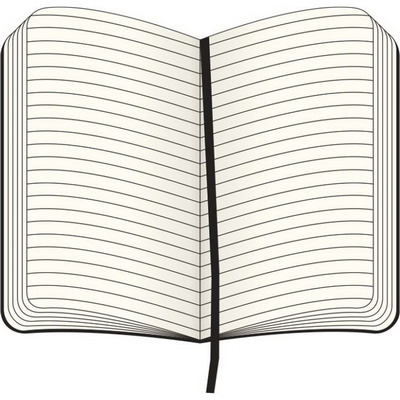 MOLESKINE Notatnik ok. A5 z nadrukiem Twojego logo, materiał: karton, papier, pp, kolor: biały MOLESKINE Notatnik ok. A5 z nadrukiem Twojego logo, materiał: karton, papier, pp, kolor: biały
