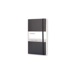 MOLESKINE Notatnik ok. A5 z nadrukiem Twojego logo, materiał: pu, papier, kolor: czarny