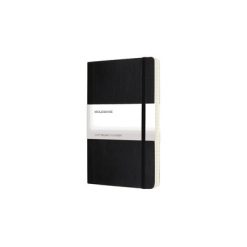 MOLESKINE Notatnik ok. A5 z nadrukiem Twojego logo, materiał: pu, papier, kolor: czarny