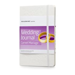 Wedding Journal - specjlany notatnik Moleskine Passion Journal z nadrukiem Twojego logo, materiał: papier, pp, kolor: biały