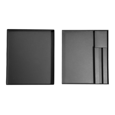 Pudełko podarunkowe MOLESKINE z nadrukiem Twojego logo, materiał: karton, kolor: czarny Pudełko podarunkowe MOLESKINE z nadrukiem Twojego logo, materiał: karton, kolor: czarny