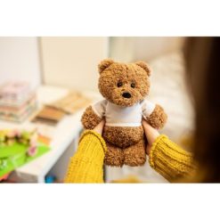 Pluszowy miś | Cuddlence z nadrukiem Twojego logo, materiał: poliester, kolor: brązowy