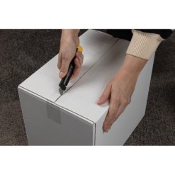 Nóż do tapet z nadrukiem Twojego logo, materiał: stal, kolor: żółty