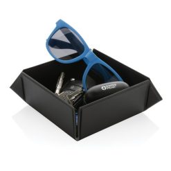 Składany, magnetyczny organizer Swiss Peak z nadrukiem Twojego logo, kolor: czarny