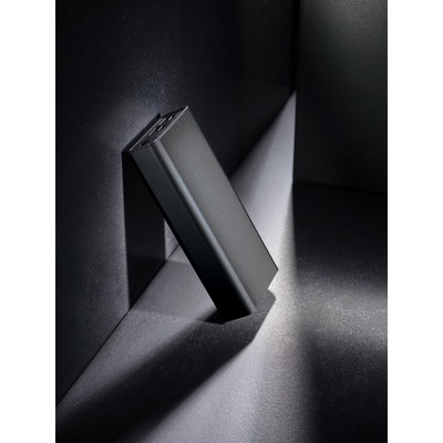 Power bank 20000 mAh Terra, aluminium z recyklingu z nadrukiem Twojego logo, materiał: aluminium, kolor: szary Power bank 20000 mAh Terra, aluminium z recyklingu z nadrukiem Twojego logo, materiał: aluminium, kolor: szary