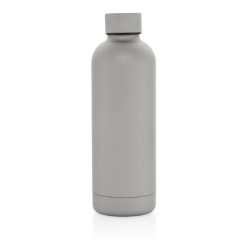 Butelka termiczna 500 ml, stal nierdzewna z recyklingu z nadrukiem Twojego logo, materiał: stal nierdzewna, stal, kolor: srebrny